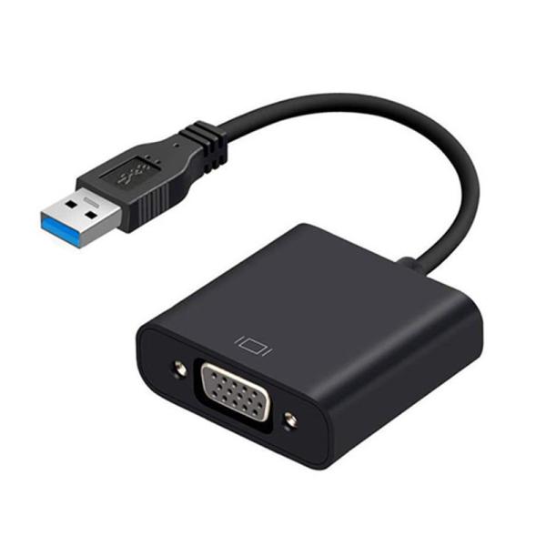 USB to VGA 変換アダプター ケーブル USBオス VGAメス USB3.0