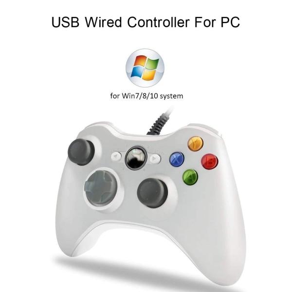 PC用 有線ゲームパッド  デュアルバイブレーション Win7/8/10 対応 ドライバーディスク付...
