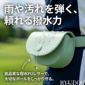 ゴルフポーチ ベルト付き 軽量 ウエストバッグ...の詳細画像4