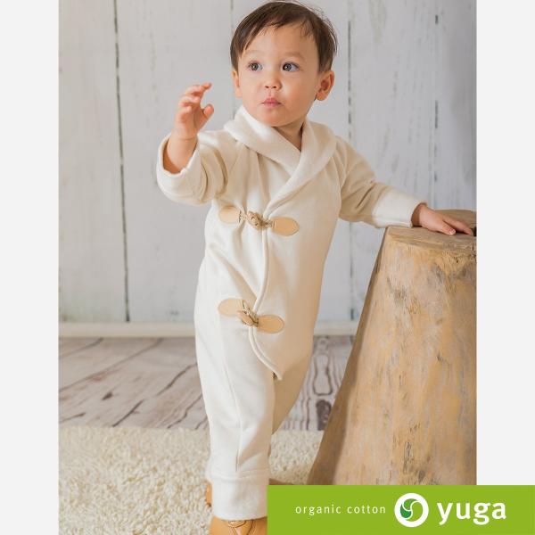 yuga ダッフル・ロンパース オーガニックコットン100％／日本製【出産祝い】