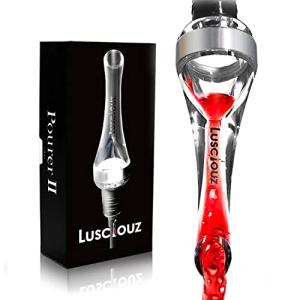 ワインギフト に【Lusciouz ルーシャズ】ワインポアラー２ デキャンタよりも簡単に ワイン を美味しく【デキャンタージュ】するポアラー 注