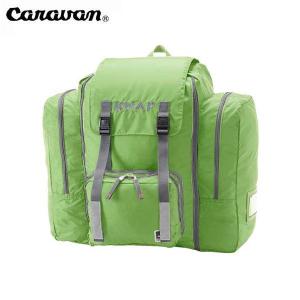 ザック バックパック 登山 登山用 Caravan ナップJrライト44−57L 554ライムグリーン(キャラバン) リュック トレッキング アウトドア ハイキング｜yugakujin