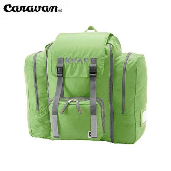 ザック バックパック 登山 登山用 Caravan ナップJrライト44−57L 554ライムグリー...