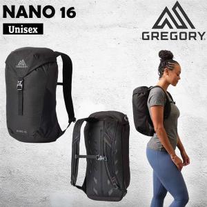 GREGORY NANO 16 オプティックブラック グレゴリー ナノ16 バックパック 16L リュック デイパック 登山 ハイキング トレッキング アウトドア 通勤 通学 軽量｜登山専門店 遊岳人