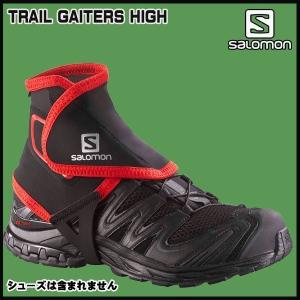 SALOMON(サロモン) TRAIL GAITERS HIGH カラー：BLACK｜登山専門店 遊岳人