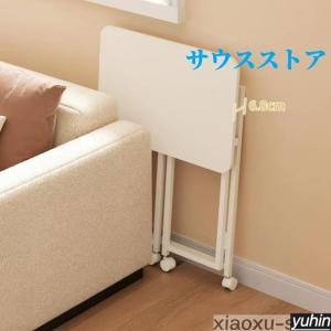 折りたたみテーブル デスク 60cm×40cm...の詳細画像5