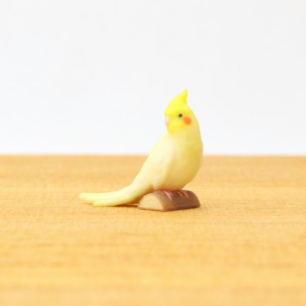 オカメインコのミニチュアフィギュア