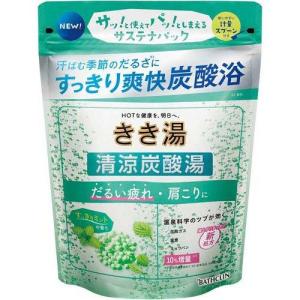 きき湯 清涼炭酸湯 すっきりミントの香り ( 360g )/ きき湯 ( 炭酸入浴剤 薬用 温泉 風呂 温浴 発泡 炭酸 症状 ケア )｜yuidrug