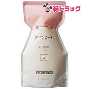 エバメール 正規品 オールインワンゲルクリーム ポンプ500g(S)と詰