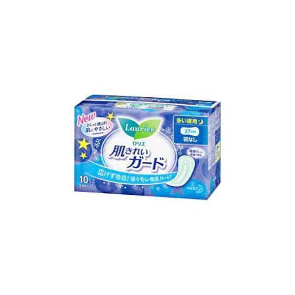 ロリエ肌きれいガード夜用羽なし１０コ入