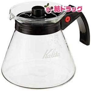 カリタ Kalita コーヒーサーバー 電子レンジ対応 102ドリッパー用 500ml N 2~4人...