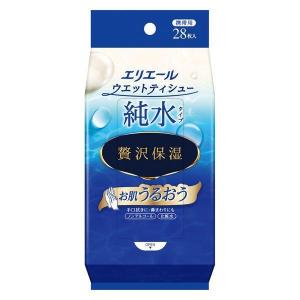 【お取り寄せ】 お取り寄せ お取り寄せ お取り寄せ ウェットティッシュ ノンアルコール エリエールウエットティシュー純水タイプ贅沢保湿携帯用 1セット