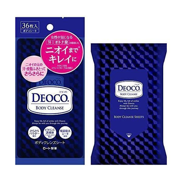 デオコ　ボディクレンズシート　３６枚