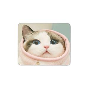 可愛い猫のマウスパッドー滑り止め加工処理 防水材質