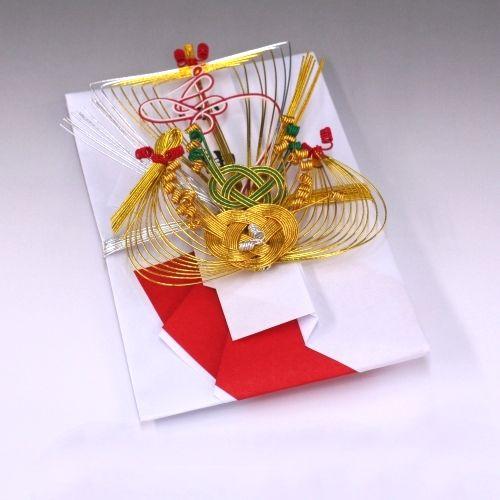 結納金 支度金 袋(赤白)寿宝船