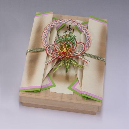 結納金 桐箱 略式結納品 「花丸」 (結納返し用)100万対応