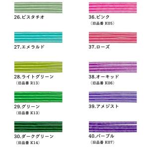 sk0021-10水引素材 10本(絹巻き水引...の詳細画像5