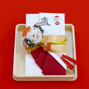 結納品セット 7品 結納後に松竹梅の水引細工を飾れる結納品 : 創業100