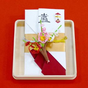 結納品セット 結納金のみ 袋 巣籠り鶴【結婚支度金 略式結納 顔合わせ