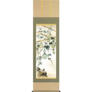 掛軸 (掛け軸) 山村春麗 川合玉堂 尺五立 約横54.5cm×縦190cm g7006