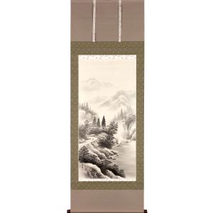 桜井浩堂 『彩色山水』 掛軸(尺八横) : 内田画廊 - 通販 桜井浩堂 『彩色山水』 掛軸(尺八横) : 内田画廊 - 通販