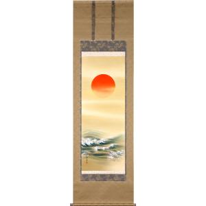 掛け軸 桃太郎 （奥田廣尚）（掛軸小物なし） 【掛軸】 : 掛け軸・絵画