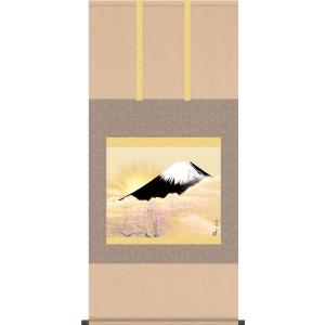 掛軸 (掛け軸) 文鳥 速水御舟 尺五横 約横54.5cm×縦115cm g4802 KZ2G9