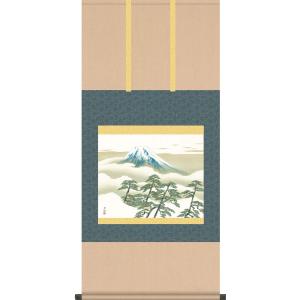 掛軸 (掛け軸) 桜に小禽図 酒井抱一 尺五立 約横54.5cm×縦190cm g6237