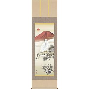 掛け軸 法隆寺 (小林希光) 【掛軸】【一間床】【丈の短い掛軸】【趣味