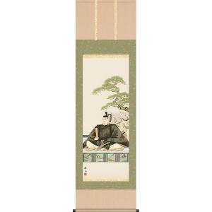 掛軸 (掛け軸) 紫式部 稲垣瑞波 尺五立 約横54.5cm×縦190cm p9824