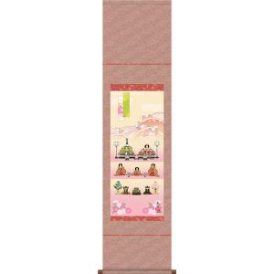 ひな祭り　豪華掛軸高級掛軸 d4216left2.jpg