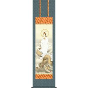 掛け軸 霊峰昇鯉登龍門 (森山観月) 掛軸 : 掛け軸・絵画の専門店 掛軸