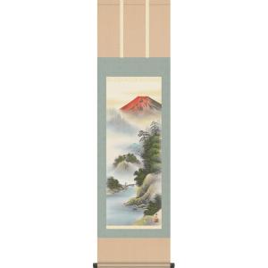 掛け軸 枯木鳴鵙図 （宮本武蔵）（複製掛軸）（掛軸小物なし） 【掛軸