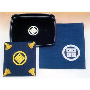 定紋入り 広蓋 袱紗 広蓋・袱紗・風呂敷 御道具セット「加茂十号」定紋 : 結納屋さん