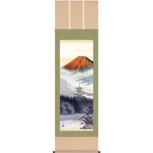 掛け軸 南天に雀 (田村竹世) 掛軸 : 掛け軸・絵画の専門店 掛軸堂画廊