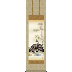 天神様】ミニ掛け軸スタンド付セット『菅原道真公』 長江 桂舟 天神様】ミニ掛け軸スタンド付セット『菅原道真公』 長江 桂舟