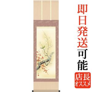 掛け軸 千羽鶴 （北村晴方） （掛軸小物なし） 【掛軸