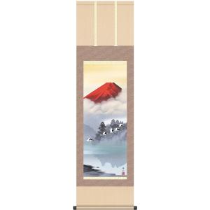 掛軸 (掛け軸) 年中掛け 四季花鳥 お得な4本セット 田村竹世 尺五立