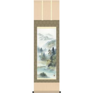 掛け軸 猛虎 （高松邦夫） 【肉筆】【掛軸】【一間床・半間床】【虎