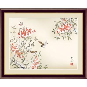 佐藤浩二 『睡蓮に蛙』 色紙絵 絵画 日本画 夏 メール便 ネコポス