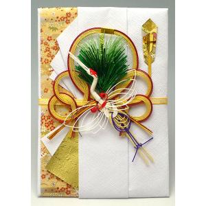 結納屋さんの金封（ご結婚・一般お祝い）１０〜１００万円に最適 祝儀袋HM214（鶴：直書き）