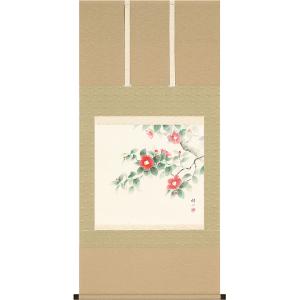 掛軸 (掛け軸) 夏用 川蝉 中川幸彦 尺八横 約横67cm×縦138cm