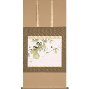 山内一生 「さぎ草」 工藝(小原和紙）4号 額装 花鳥 夏 : 書画肆