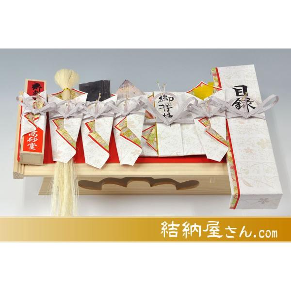 (結納返し)  関東式結納品 真珠セット7点（毛せん付）