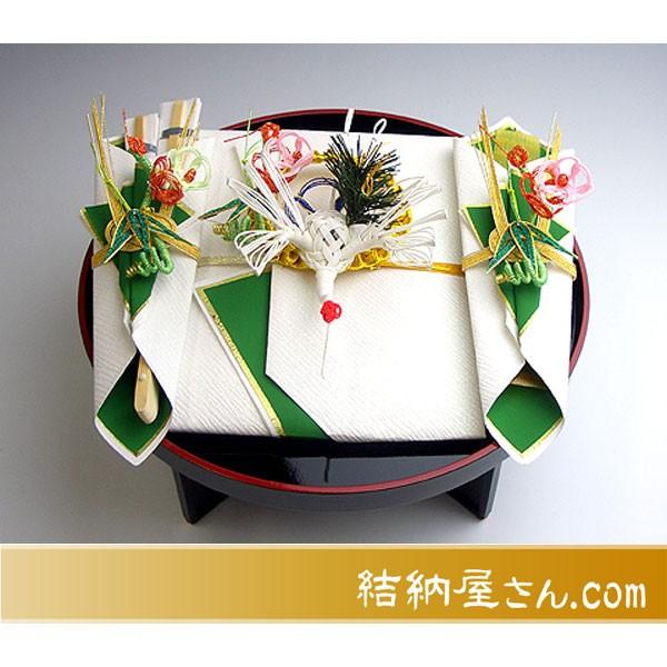 (結納返し)  略式結納品 飛鶴セット（毛せん付）