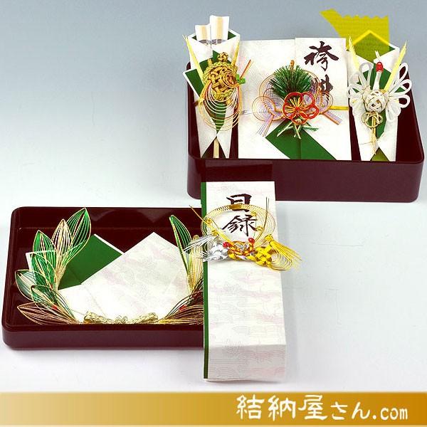 (結納返し)  略式結納品 クレマチスアレンジセット３（目録（縦長）+記念品飾り付）（風呂敷付(３幅...