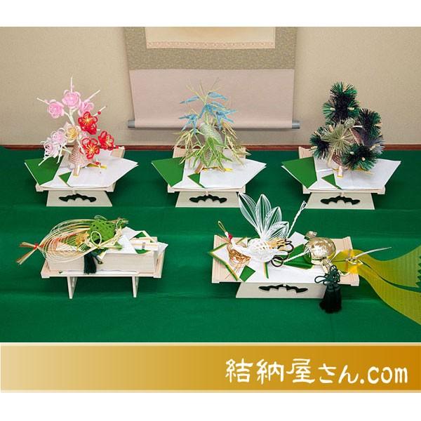 (結納返し)  関西式結納品 青葉セット（毛せん付）