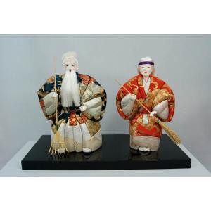 銀製 高砂人形 高砂置物 銀製 高砂人形 高砂置物 銀製 高砂人形 高砂置物 - メルカリ