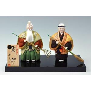 高砂人形 一位一刀彫 三寸 昌之作 : ともえやYahoo!店 - 通販 - Yahoo