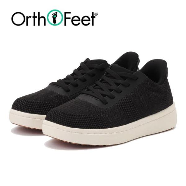 オーソフィート Orthofeet ワンダー WANDER ベージュ ニット テキスタイル スニーカ...